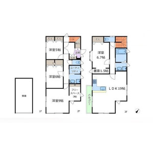 4LDK House in Senriyama takezono - Suita-shi Floorplan