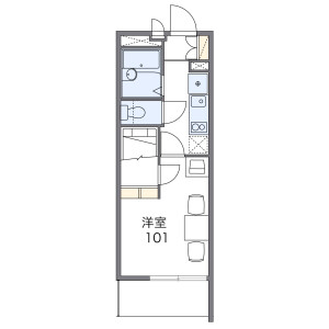 1K Mansion in Todacho - Moriguchi-shi Floorplan