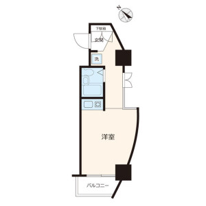1R {building type} in Higashimukojima - Sumida-ku Floorplan