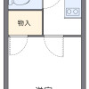 1K Apartment to Rent in Nagoya-shi Naka-ku Floorplan