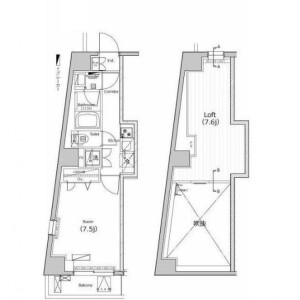 1SK Mansion in Taishido - Setagaya-ku Floorplan