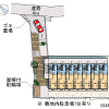 1Kアパート - 横浜市港北区賃貸 配置図
