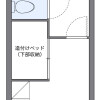 1K Apartment to Rent in Suwa-gun Shimosuwa-machi Floorplan