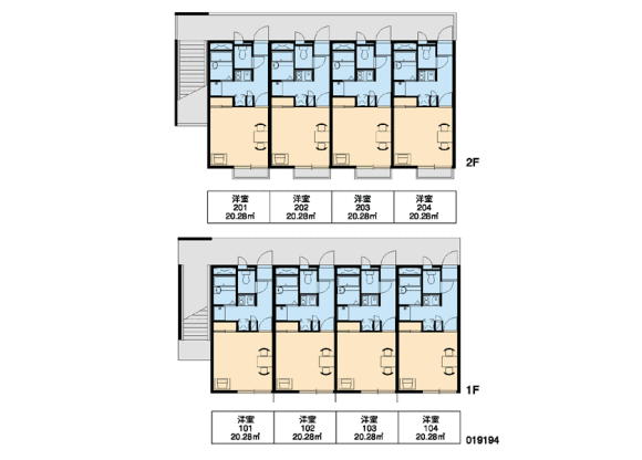 1K Apartment to Rent in Yamato-shi Floorplan