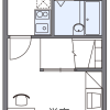 1K Apartment to Rent in Sendai-shi Miyagino-ku Floorplan