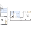 1K Apartment to Rent in Yuki-shi Floorplan