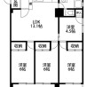 4LDK Apartment to Rent in Nakano-ku Floorplan