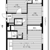2LDK Apartment to Rent in Sanyoonoda-shi Floorplan