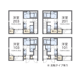1K Apartment in Higashikoiwa - Edogawa-ku Floorplan