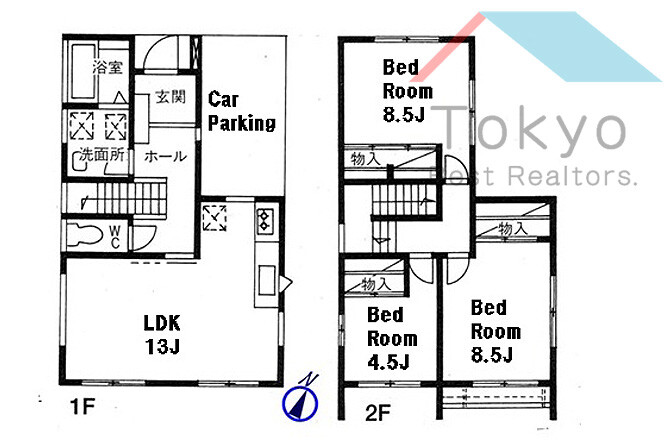 3ldk House For Rent In Kamisaginomiya Nakano Ku Tokyo Gaijinpot Apartments