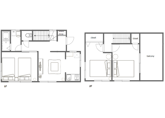 3DK House to Rent in Toshima-ku Floorplan
