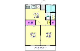 2DK Apartment in Kakura - Saitama-shi Iwatsuki-ku