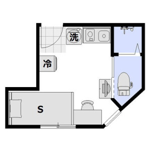 1R Apartment in Kotobuki - Taito-ku Floorplan