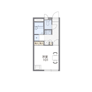 1K Apartment in Takagakicho - Takatsuki-shi Floorplan