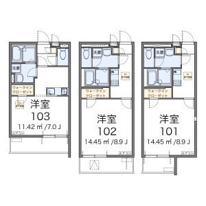 1K Mansion in Ichigayanakanocho - Shinjuku-ku Floorplan