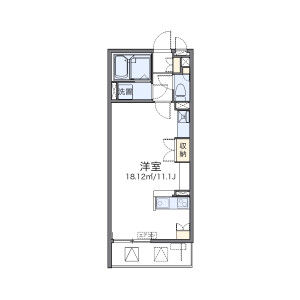 1R Mansion in Iriya - Adachi-ku Floorplan