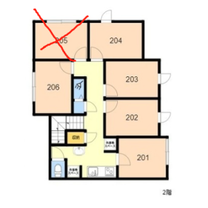 1R Apartment in Daita - Setagaya-ku Floorplan