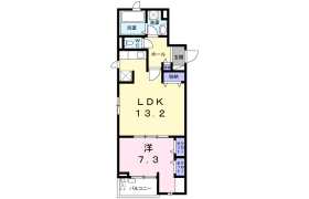 1LDK Apartment in Nishihokima - Adachi-ku