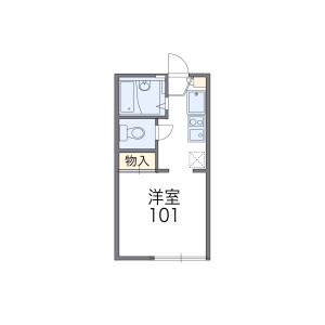 1K Apartment in Koyama - Nerima-ku Floorplan