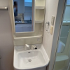 1K Apartment to Rent in Osaka-shi Fukushima-ku Washroom