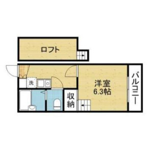 1K Mansion in Shinimazato - Osaka-shi Ikuno-ku Floorplan
