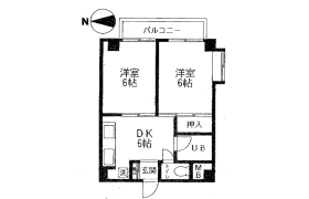 2DK Mansion in Chuocho - Meguro-ku