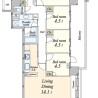 4LDK Apartment to Buy in Koto-ku Floorplan