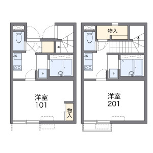1K Apartment in Akasakacho - Nagoya-shi Chikusa-ku Floorplan