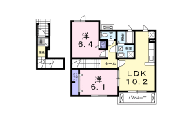 2LDK Apartment in Okudo - Katsushika-ku