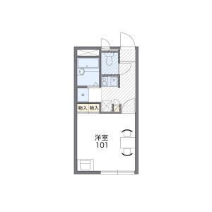 1K Apartment in Osugi - Edogawa-ku Floorplan