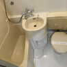 1K Apartment to Rent in Chuo-ku Washroom