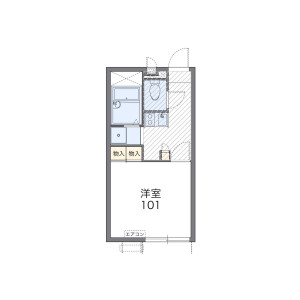 1K Apartment in Oshikiri - Ichikawa-shi Floorplan