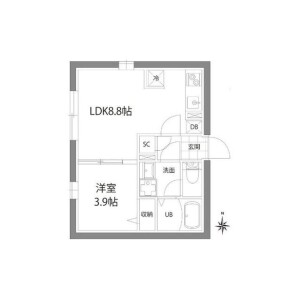 1LDK Mansion in Ikebukuro (2-4-chome) - Toshima-ku Floorplan