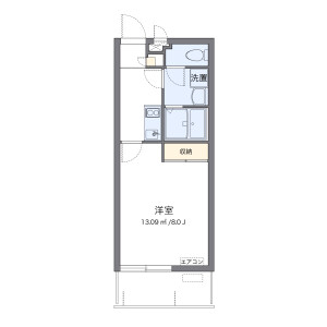 1K Mansion in Iju - Nakagami-gun Nakagusuku-son Floorplan