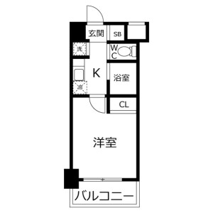 1K Mansion in Kitaotsuka - Toshima-ku Floorplan