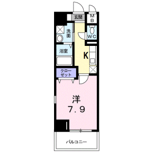1K Mansion in Otowa - Bunkyo-ku Floorplan