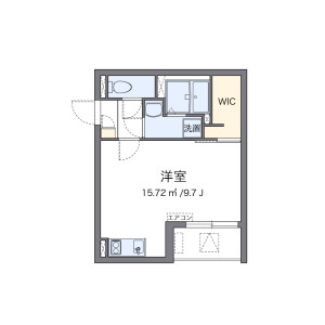 1LDK Mansion in Honamanuma - Suginami-ku Floorplan