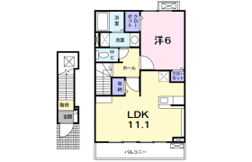 1LDK Apartment in Hoyacho - Nishitokyo-shi