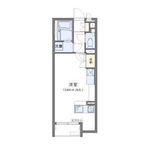 1R Apartment in Kabemachi - Ome-shi Floorplan