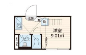 1R Apartment in Gohongi - Meguro-ku
