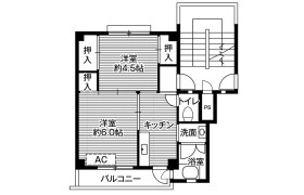 2K Mansion in Hata - Kitakyushu-shi Moji-ku