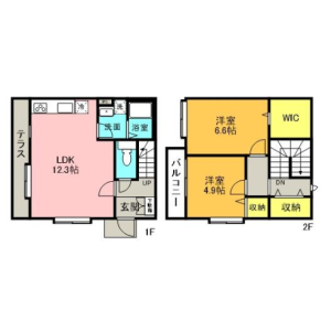 2LDK Mansion in Kugayama - Suginami-ku Floorplan