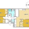3LDK Apartment to Buy in Osaka-shi Suminoe-ku Floorplan