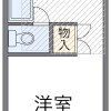 1K 아파트 to Rent in Fussa-shi Floorplan