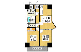 2LDK Mansion in Daikoku - Osaka-shi Naniwa-ku