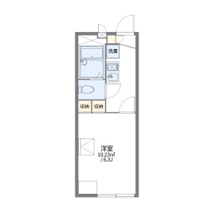 1K Apartment in Toneri - Adachi-ku Floorplan