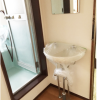 1DK Apartment to Rent in Osaka-shi Sumiyoshi-ku Washroom