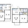 2DK Apartment to Rent in Nishinomiya-shi Floorplan