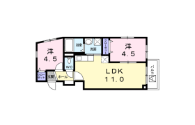 2LDK Mansion in Kameido - Koto-ku