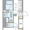 1SK Apartment to Rent in Minato-ku Floorplan